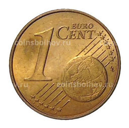 Монета 1 евроцент 2017 года Франция