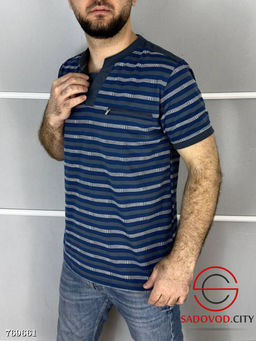 Футболка мужская в полоску