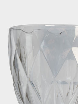 Бокал-кубок для вина, 300 мл, стекло, серый, Diamond color - Anna lafarg фото 5