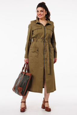 Платье ANELLI 1301 серо-ореховый  фото 3