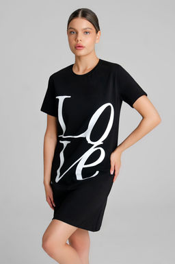 Арт. 9347 Туника женская 44-52 (5 шт) Цвет:черный