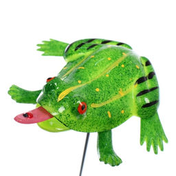 Фигура на спице "Жаба" 11*9*40 см