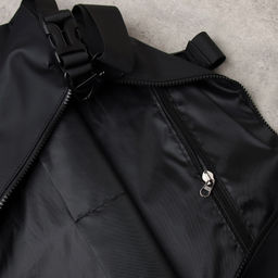 Сумка дорожная 46x22x26 см / BAG-3001/1 /уп 20/черная - Галеонтрейд фото 7