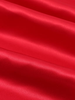 Скатерть Доляна, однотонная, 140?180 см, красная, 140 г/м?, 100% п/э