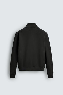 SUDADERA HEAVYWEIGHT CREMALLERA / Negro - Zara фото 8