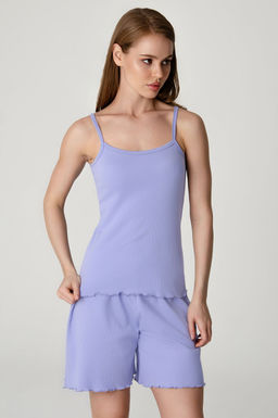Арт.9177/5 Пижама с шортами 44-50 (4 шт) Цвет:сиреневый - Калинка фото 6
