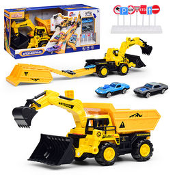 Машина-Катапульта "Экскаватор/Грейдер" в коробке