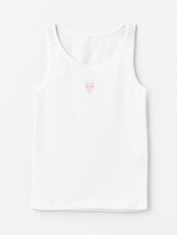 Bisiklet Yaka Bask?l? K?z ?ocuk Atlet 2li - Waikiki фото 3