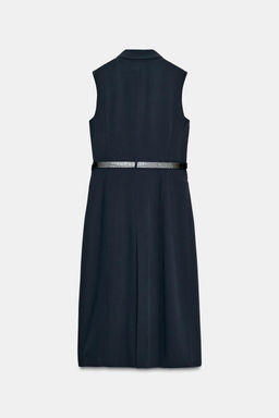 LONG WAISTCOAT WITH BELT - Zara фото 8