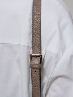 Сумка кожаная Azaro 30741 тауп