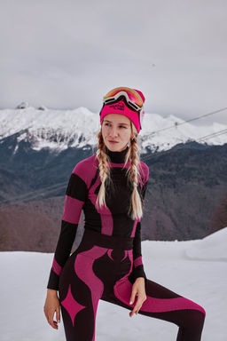 Термобелье Punch (Черный/Розовый)