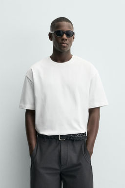 BASIC HEAVYWEIGHT T-SHIRT - Zara фото 9