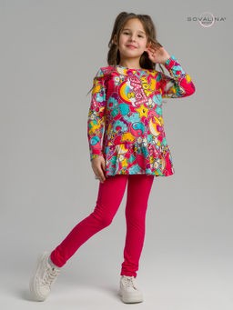 Костюм Алиса лав Ю-маджента - Sovalina фото 9