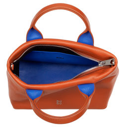 Итальянская миниатюрная женская сумочка DuDu Bags серии Ibiza | коричный - Dudubags фото 3