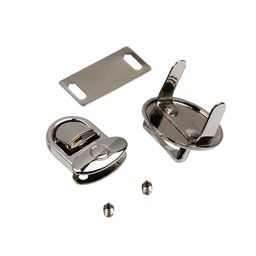 Gamma LBZ-10N замок для сумки 25 х 22 мм в пакете с картонным еврослотом 5 x 1 шт. под никель