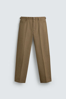 LIMITED EDITION STRAIGHT-LEG TROUSERS - Zara фото 17
