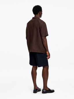 Camisa resort de lino - H&m фото 7