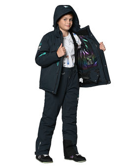 Костюм T-89200 Темно-серый