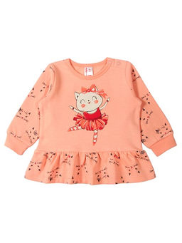 CRB wear/CWB 62191 Джемпер ясельный, персиковый/Ex.Cherubino  фото 4