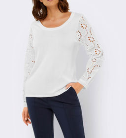 Пуловер, экрю - Ashley brooke фото 3