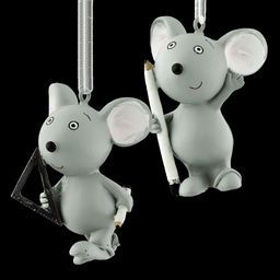 АКЦИЯ Цена за 1 шт. Украшение ErichKrause Decor Канцелярская мышь 5.5см