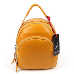 Женский кожаный рюкзак SV-13060 Елоу - Sergio valentini фото 2