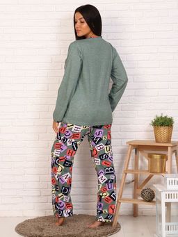 м335 костюм Лера кулирка (буквы) - Иванушка-трикотаж фото 4