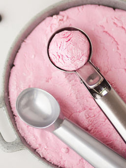 Ложка для мороженого Доляна «Магнат», 18 см, шарик 5×4 см, нержавеющая сталь