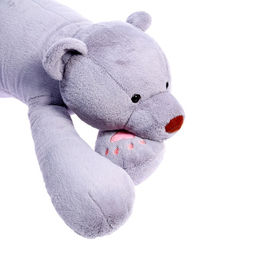 Мягкая игрушка «Медведь Бруно», серая, 100 см