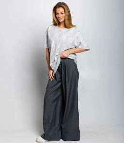 Футболка #КТ3035 (1), серый - Dommod фото 4