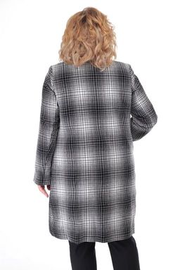 Пальто БелЭльСтиль 786 клетка фото 2