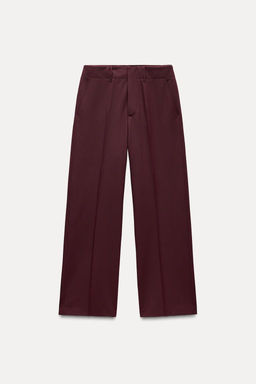 ZW COLLECTION STRAIGHT-LEG TROUSERS - Zara фото 4