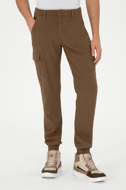 Мужские брюки цвета хаки из плотной ткани Неожиданная скидка в корзине - U.s. polo assn фото 2