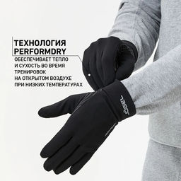 Перчатки JOGEL DIVISION Training Gloves, черный  фото 10