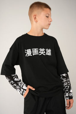 Детский лонгслив с двойным рукавом Happyfox - Happy fox фото 6