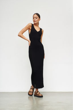 Платье-резинка Cotton Black - Erist store фото 4