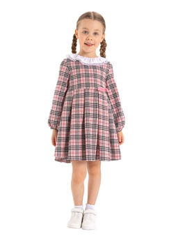 Платье из фланели дев. О66627