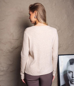 Кардиган #КТ9055 (2), бежевый - Dommod фото 3