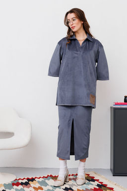 Костюм NIKVA н486-2 графит  фото 3