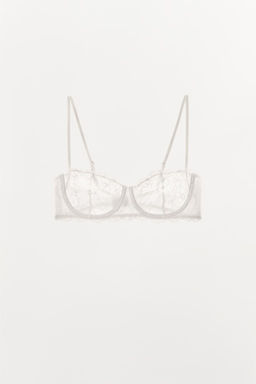 UNDERWIRED LACE BRA - Zara фото 10
