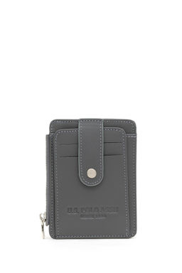 Мужская визитница антрацитового цвета