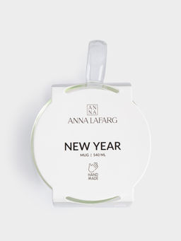 Кружка, 540 мл, стекло Б, Елка, New year - Anna lafarg фото 6