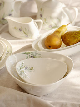 Салатник 1100мл белый фарфор - Lucky фото 7