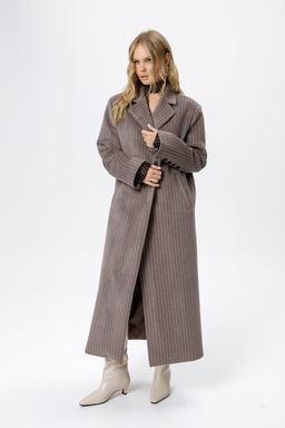 Пальто Pirs 6327 коричневый