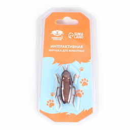 Интерактивная игрушка для кошек Таракан - Пушистое счастье фото 2