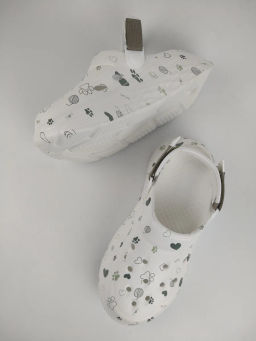 Шлепанцы на высокой платформе ЭВА