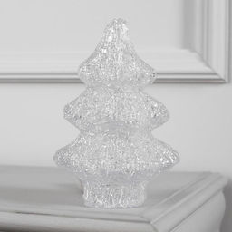 Светодиодная фигура «Ёлочка» 7×21×7 см, акрил, 20 LED, батарейки ААх2 (не в комплекте), свечение белое
