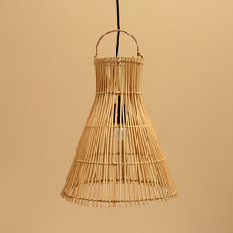 Светильник потолочный из ротанга «Ади», 1×120 Вт, Е27, 30×30×35 см