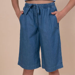 PELICAN, шорты для девочек, Джинс