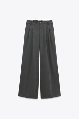 DOUBLE PLEAT TROUSERS - Zara фото 24